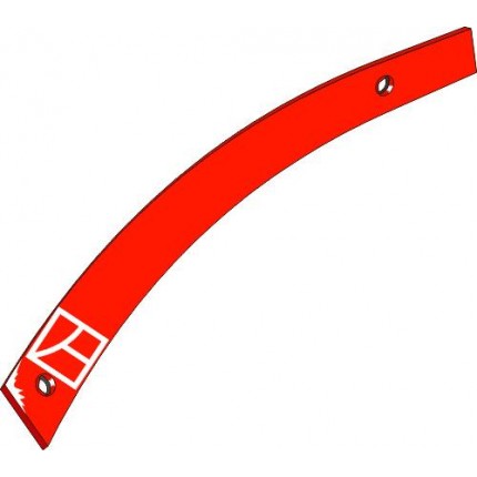 Полоса отвала - левая