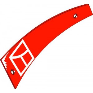 Полоса отвала левая