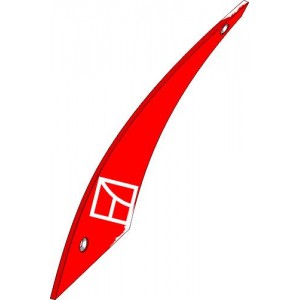 Полоса отвала - левая