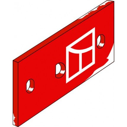 Плита корпуса правая