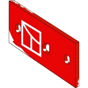 Плита корпуса левая