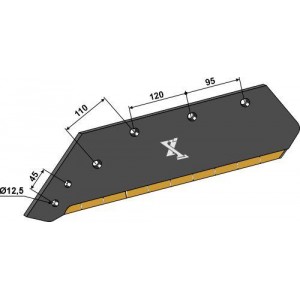 Лемех левый