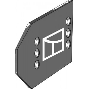 Пятка коруса плуга