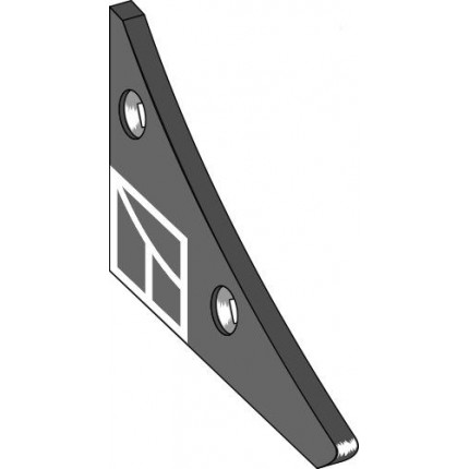 Наконечник полевой доски левый