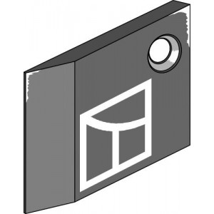 Защита полевой доски SCR11 R - правая