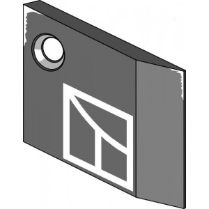 Защита полевой доски SCR11 L - левая