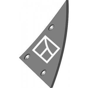 Грудь отвала B2KD R 10мм - правая