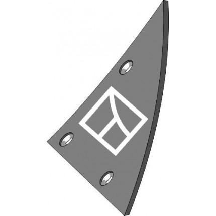 Грудь отвала B2KD R 10мм - правая