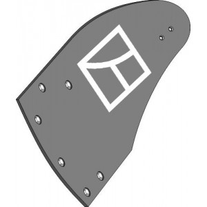 Крыло отвала BU1B L - левое