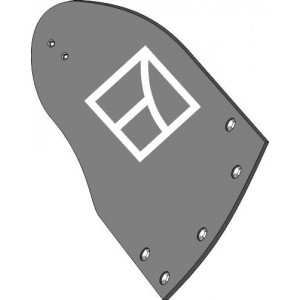 Крыло отвала NBU2B R - правое