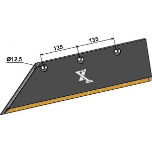 Лемеха 14x145 SB58D L - левый