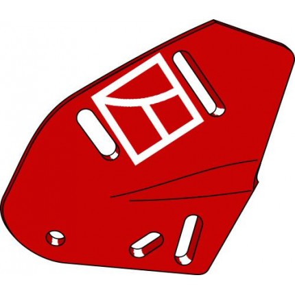 Крепление вкладыша - левое