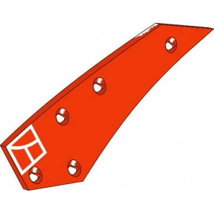 Полоса отвала - левая