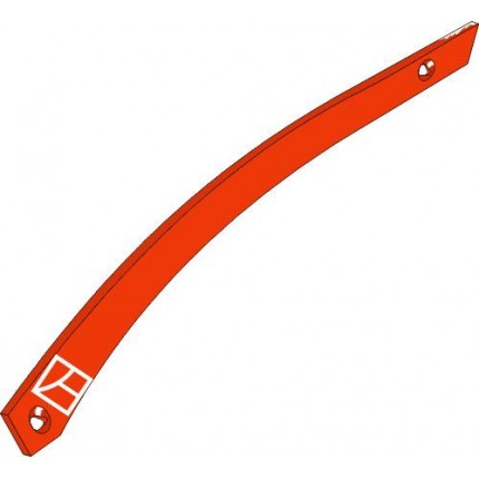 Полоса отвала - левая