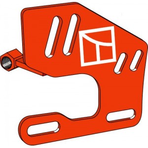 Держатель дефлектора - правый