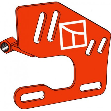 Держатель дефлектора - правый