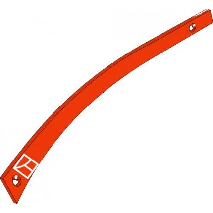 Полоса отвала - левая