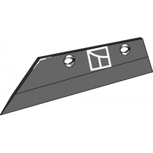 Лемех, задняя часть 8мм - левый