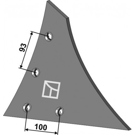 Грудь отвала - правая