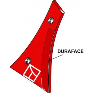 Грудь отвала DURAFACE - правая