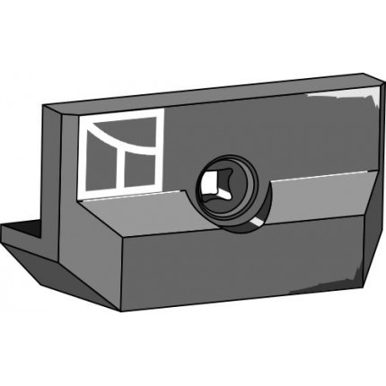 Пятка корпуса плуга - правая/левая