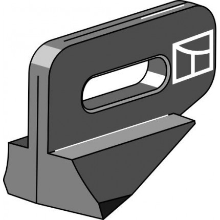 Пятка корпуса плуга - правая/левая