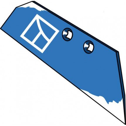 Лемех предплужника правый