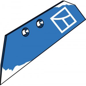 Лемех предплужника левый