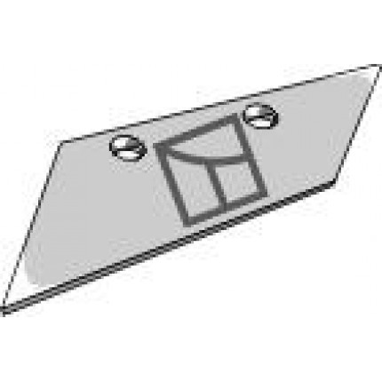 Лемех предплужника левый