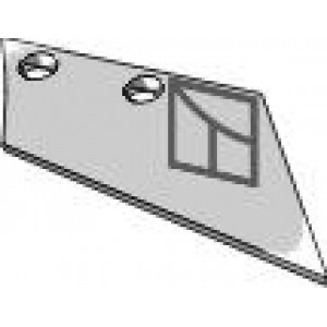 Лемех предплужника правый