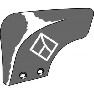 Отвал предплужника левый