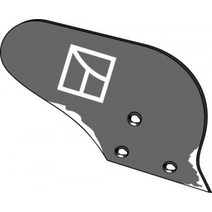 Отвал предплужника правый