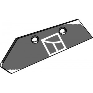 Лемех предплужника левый