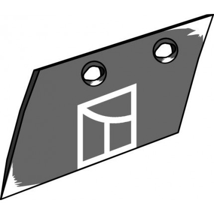 Лемех предплужника левый