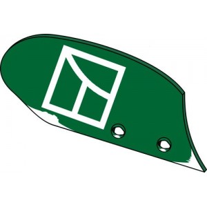 Отвал предплужника правый