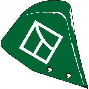 Отвал предплужника правый