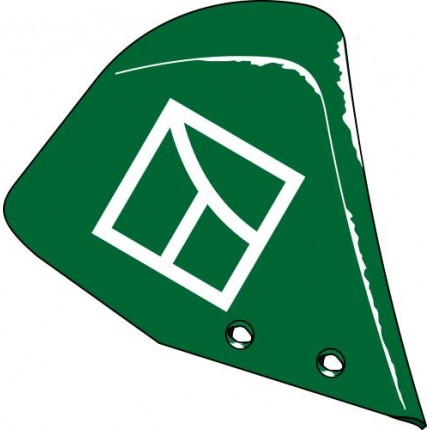 Отвал предплужника правый