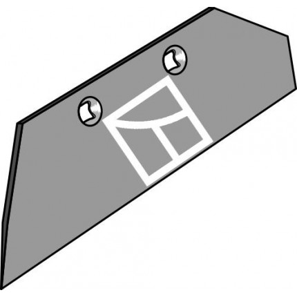 Лемех предплужника левый