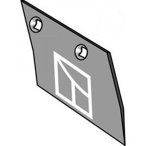 Лемех предплужника правый