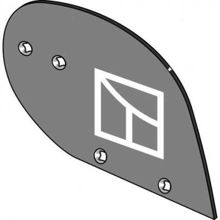 Отвал предплужника D0 - правый