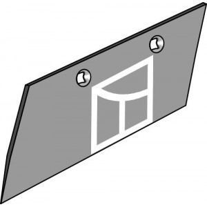 Лемех S245 - левый