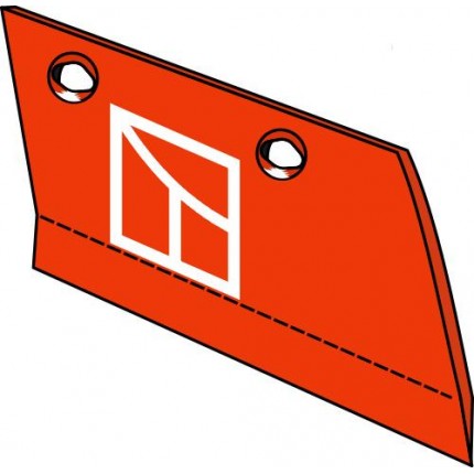 Лемех правый