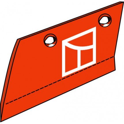 Лемех левый