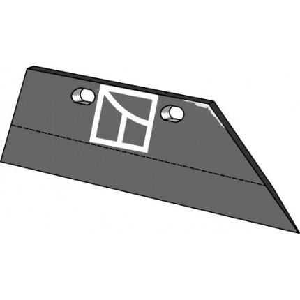 Лемех правый