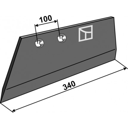 Лемех - правый
