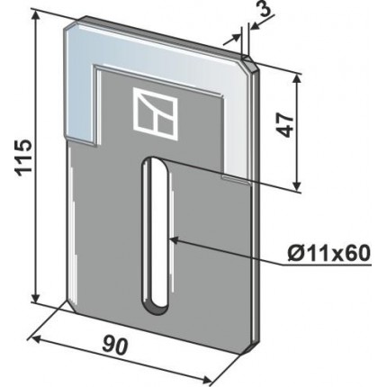 Чистик для полевых катков DURAFACE