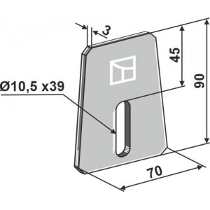 Чистик для полевых катков