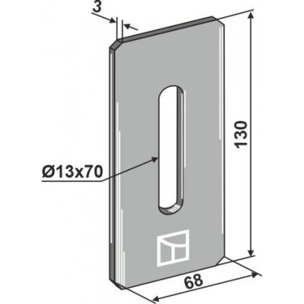 Чистик для полевых катков