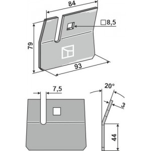 Чистик для полевых катков