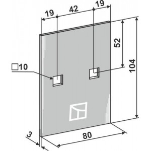 Чистик для полевых катков